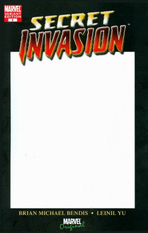 Secret Invasion #1 blank