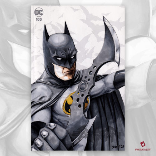 Batman Sketch Cover by Duke