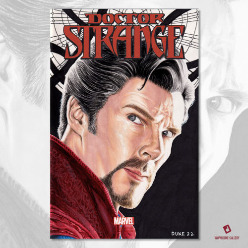 Doctor Strange Sketch Cover by Duke