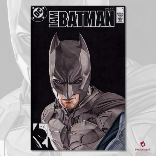 Batman Sketch Cover by Duke