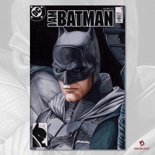 Batman Sketch Cover by Duke