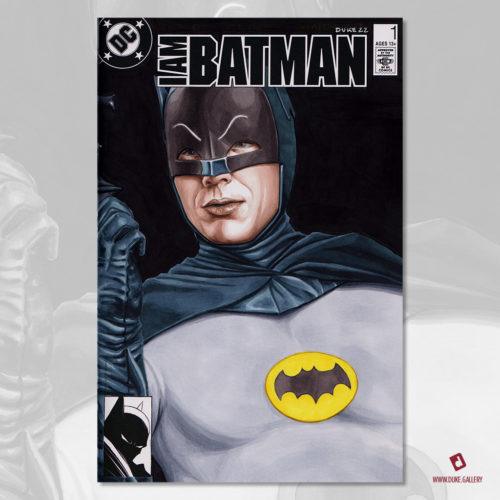 Batman Sketch Cover by Duke