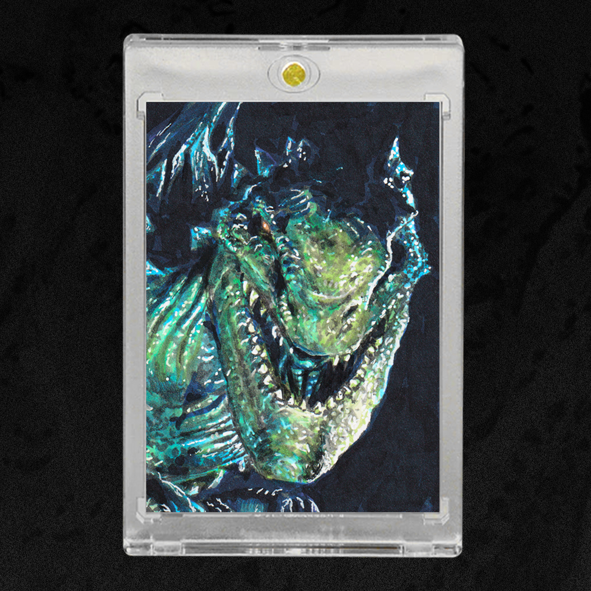 Godzilla Sketch Card by Duke