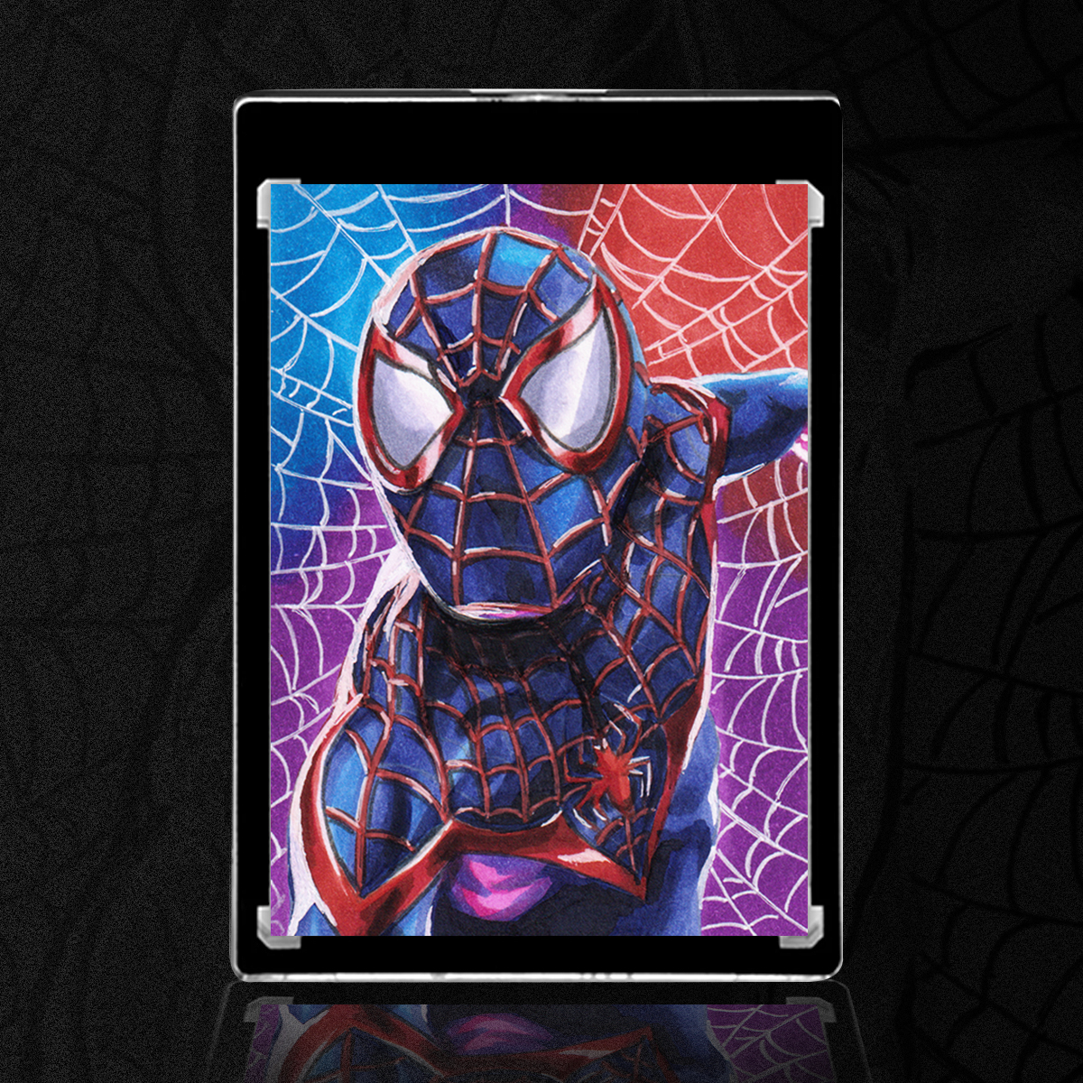 Spider-Man Miles Morales Sketch Card by Duke