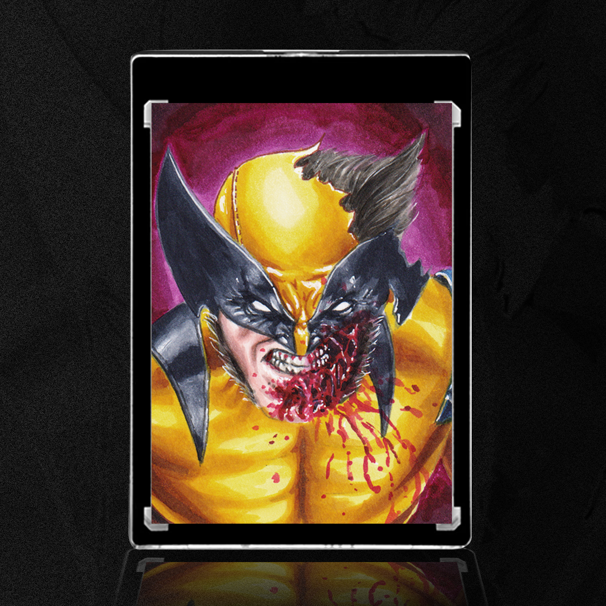 Wolverine Sketch Card by Duke