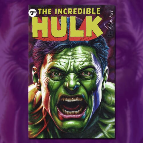 The Hulk Sketch Cover by Duke