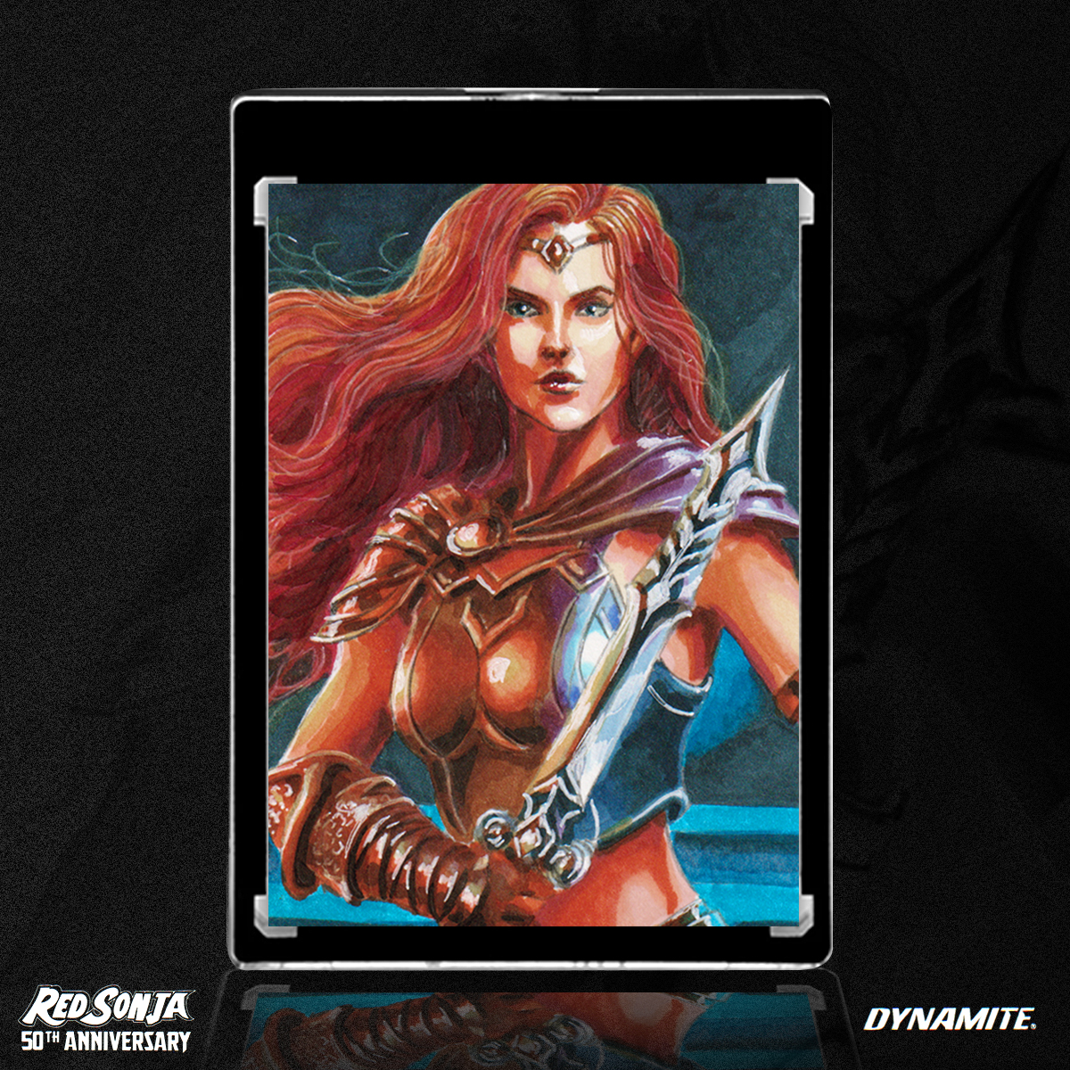 Red Sonja Artist Proof Sketch Card by Duke