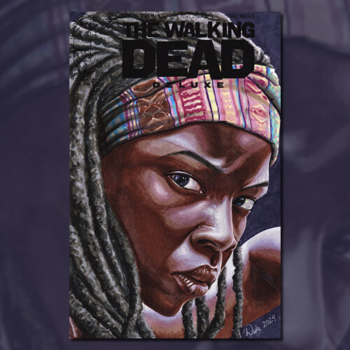 The Walking Dead Michonne Sketch Cover by Duke