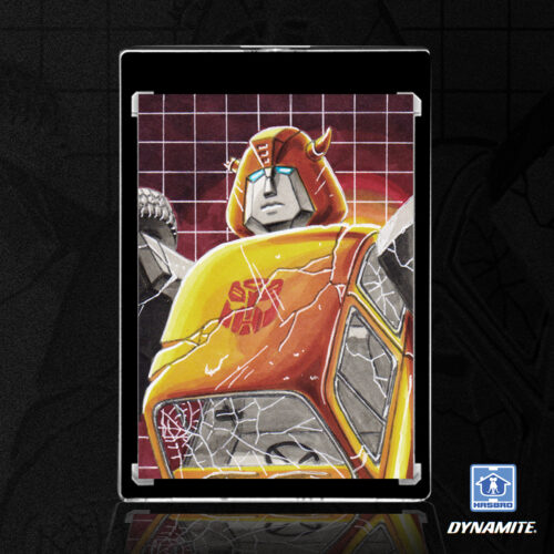 Bumblebee Autobots Transformers Sketch Card by Duke