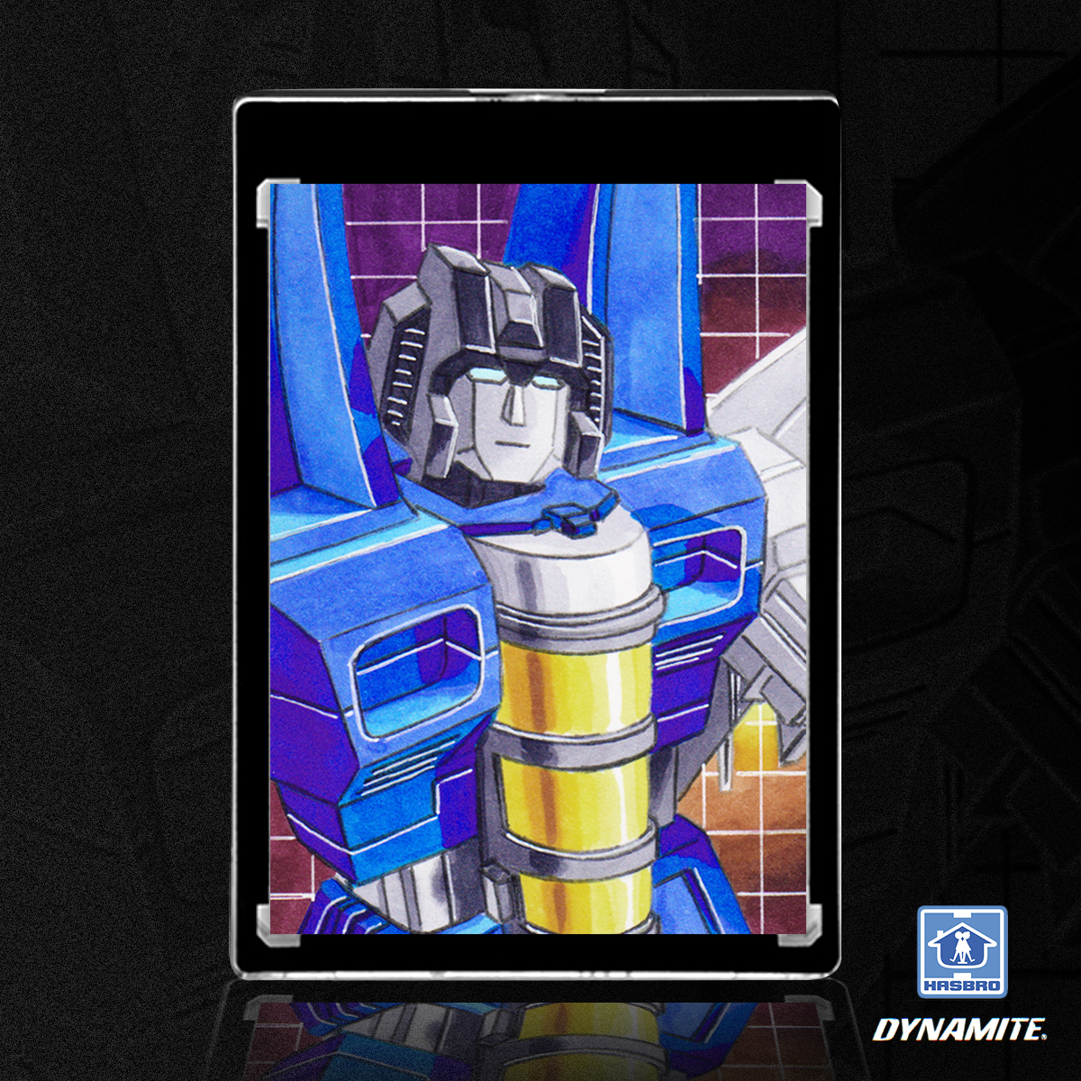 Thundercracker Decepticons Transformers Sketch Card by Duke