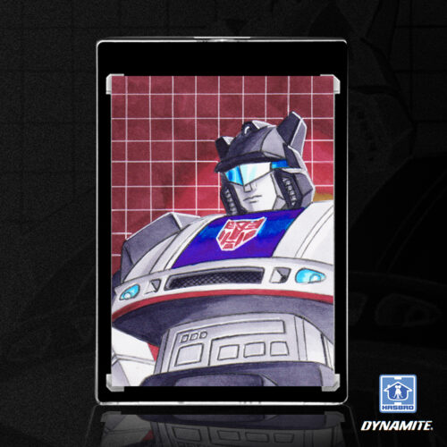 Jazz Autobots Transformers Sketch Card by Duke