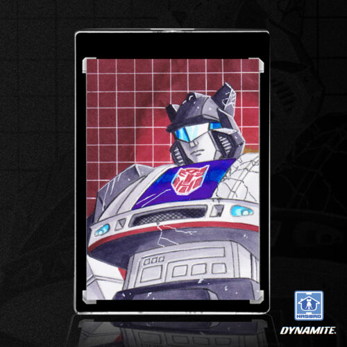 Jazz Autobots Transformers Sketch Card by Duke