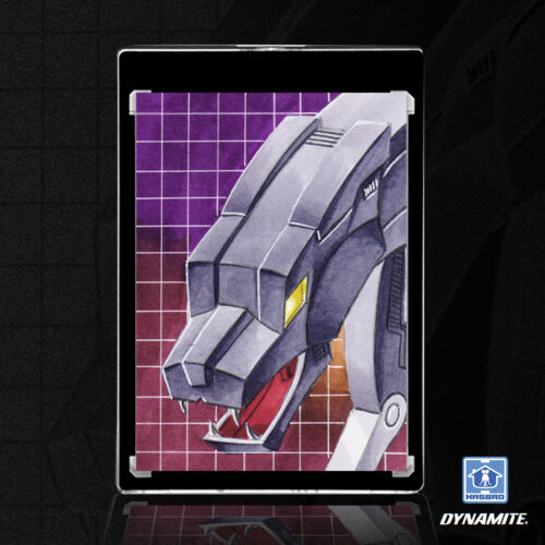 Ravage Decepticons Transformers Sketch Card by Duke