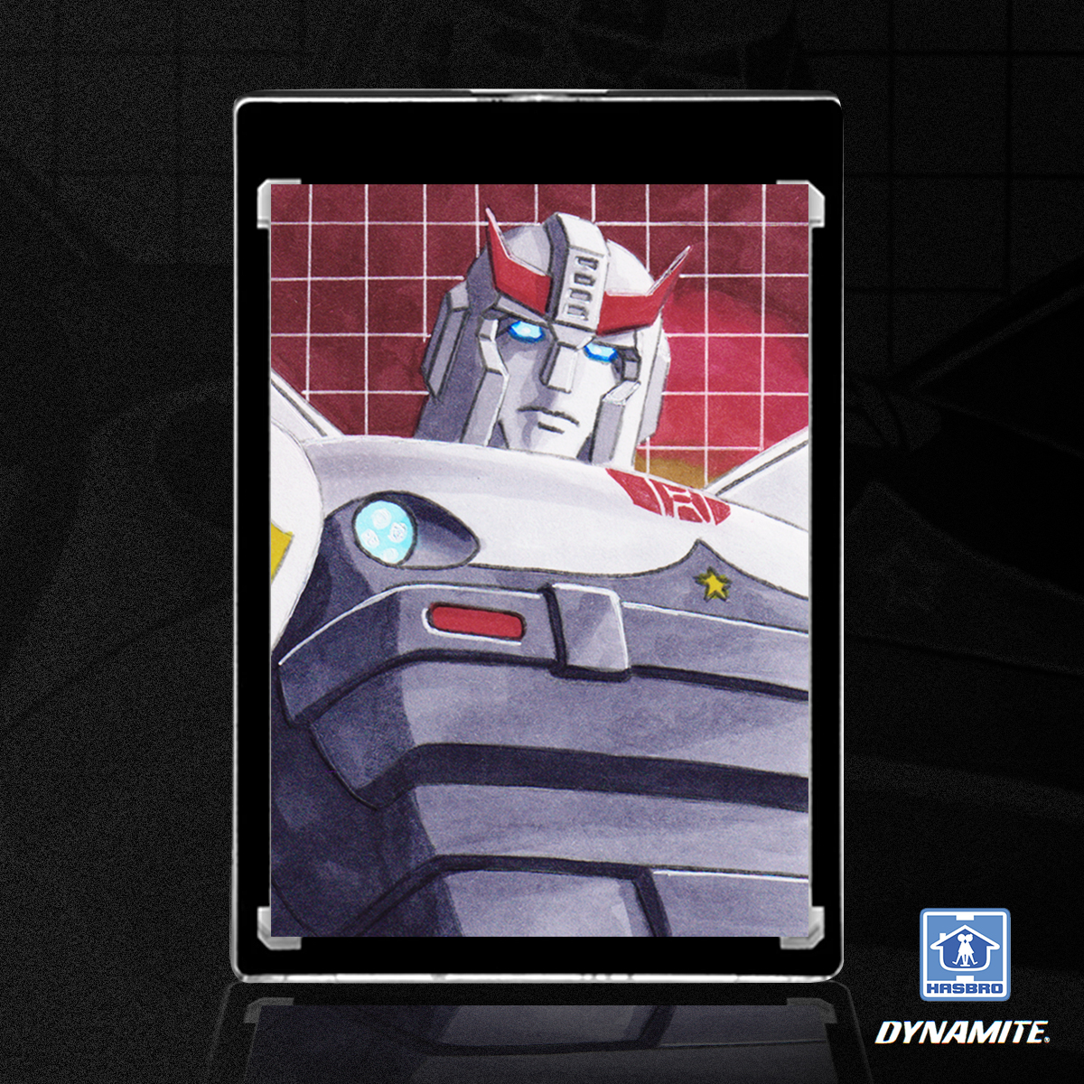 Prowl Autobots Transformers Sketch Card by Duke