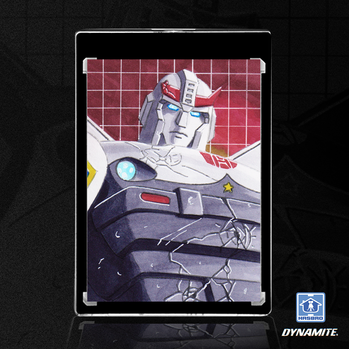 Prowl Autobots Transformers Sketch Card by Duke