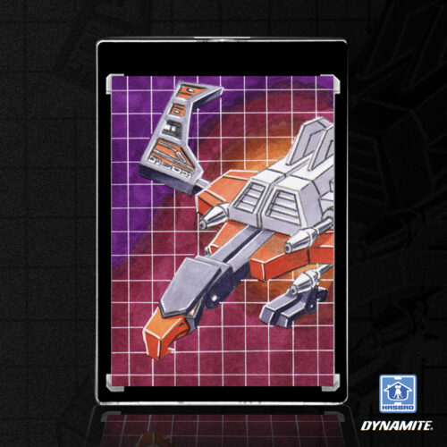 Laserbeak Decepticons Transformers Sketch Card by Duke