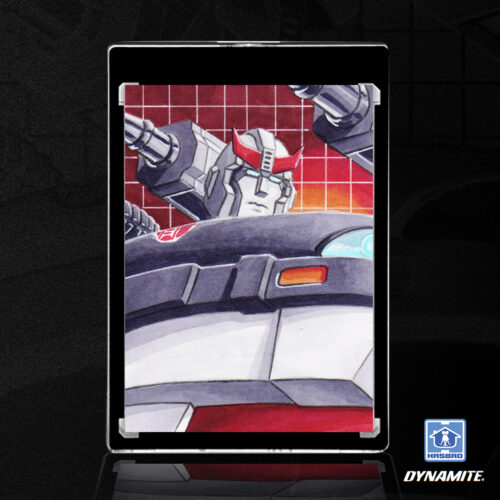 Bluestreak Autobots Transformers Sketch Card by Duke