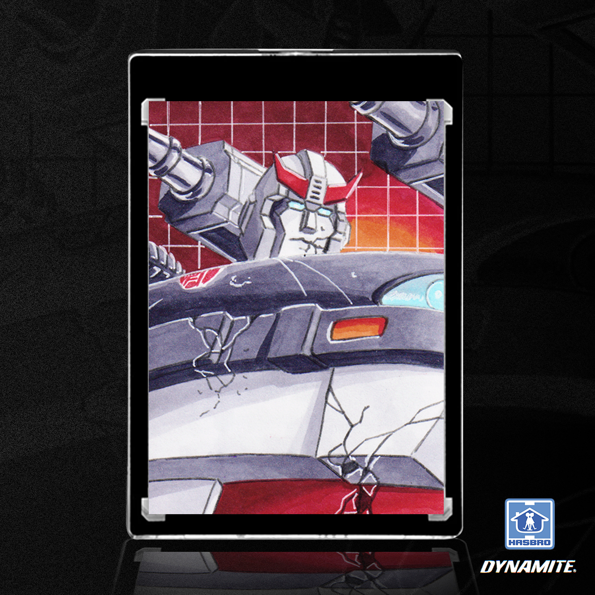 Bluestreak Autobots Transformers Sketch Card by Duke