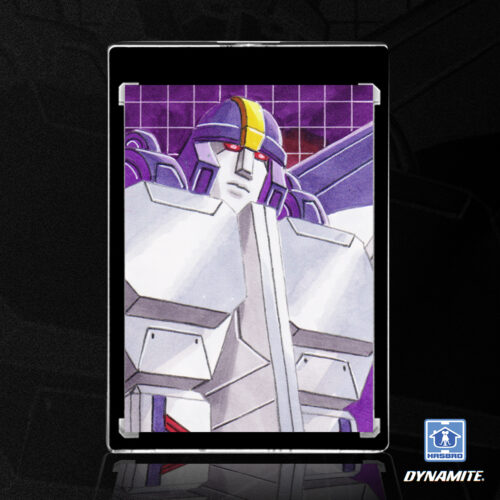 Astrotrain Decepticons Transformers Sketch Card by Duke