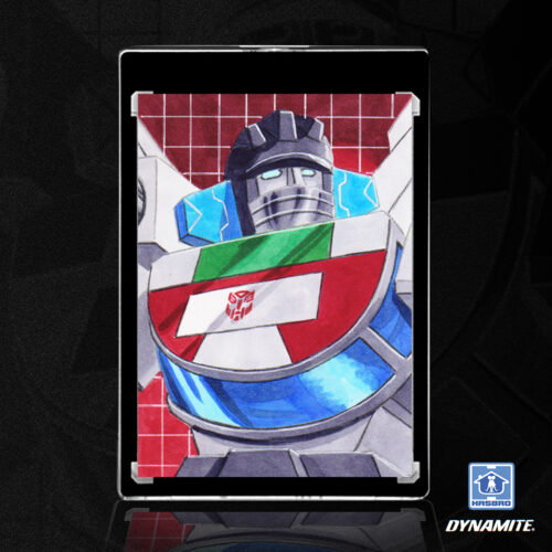 Wheeljack Autobots Transformers Sketch Card by Duke