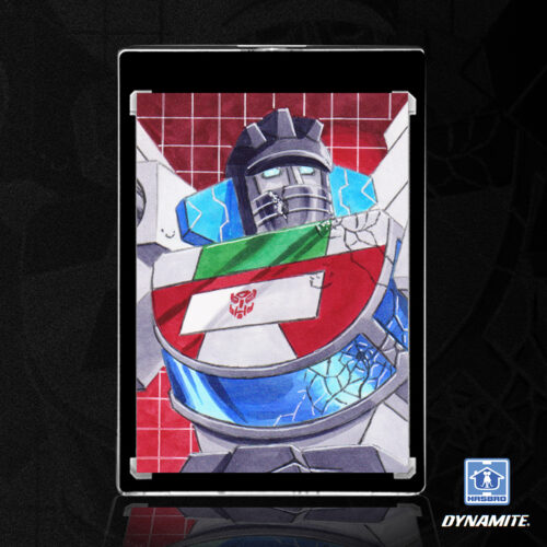 Wheeljack Autobots Transformers Sketch Card by Duke