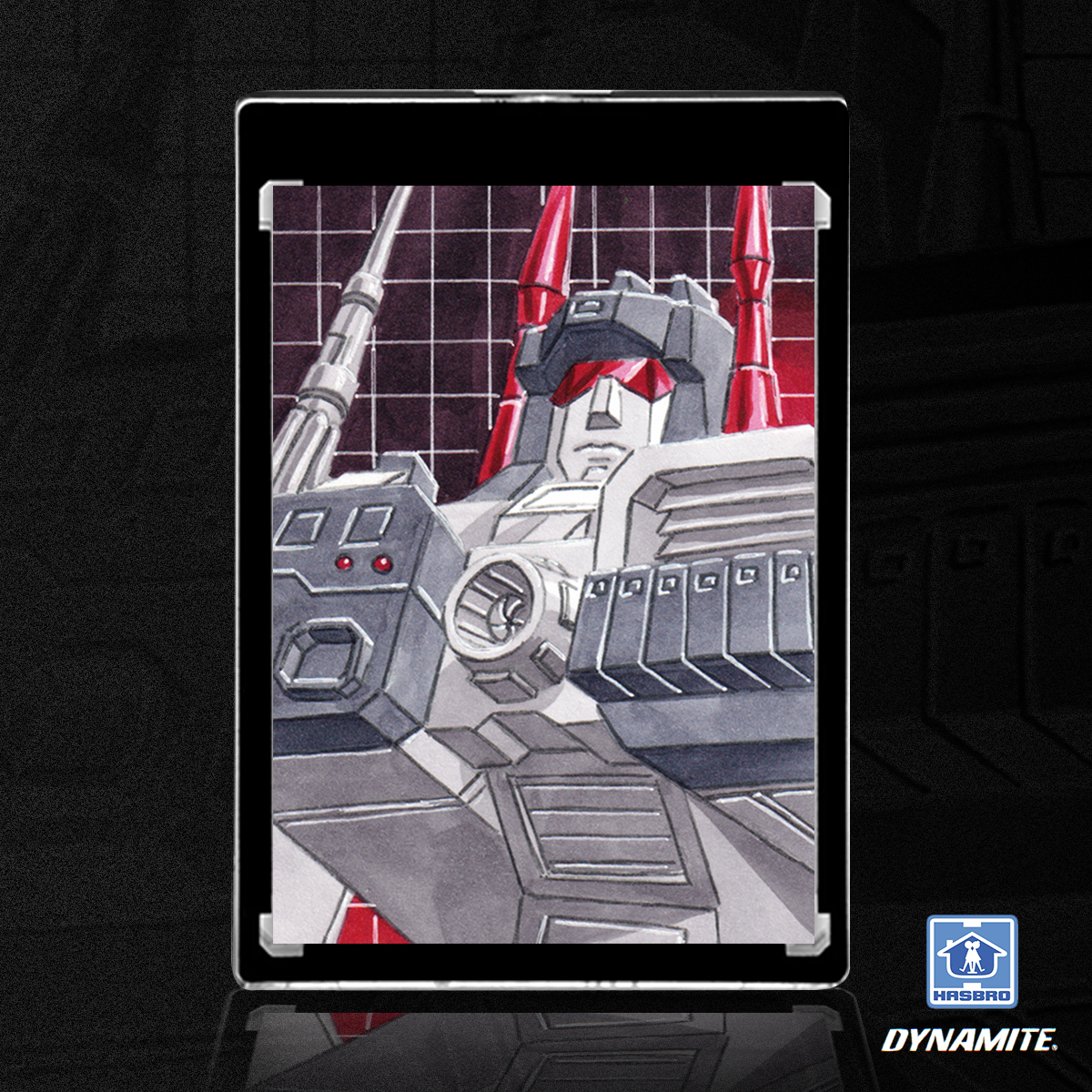 MetroPlex Autobots Transformers Sketch Card by Duke