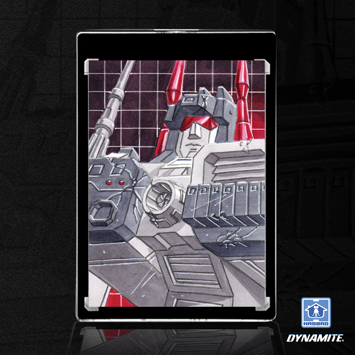 MetroPlex Autobots Transformers Sketch Card by Duke