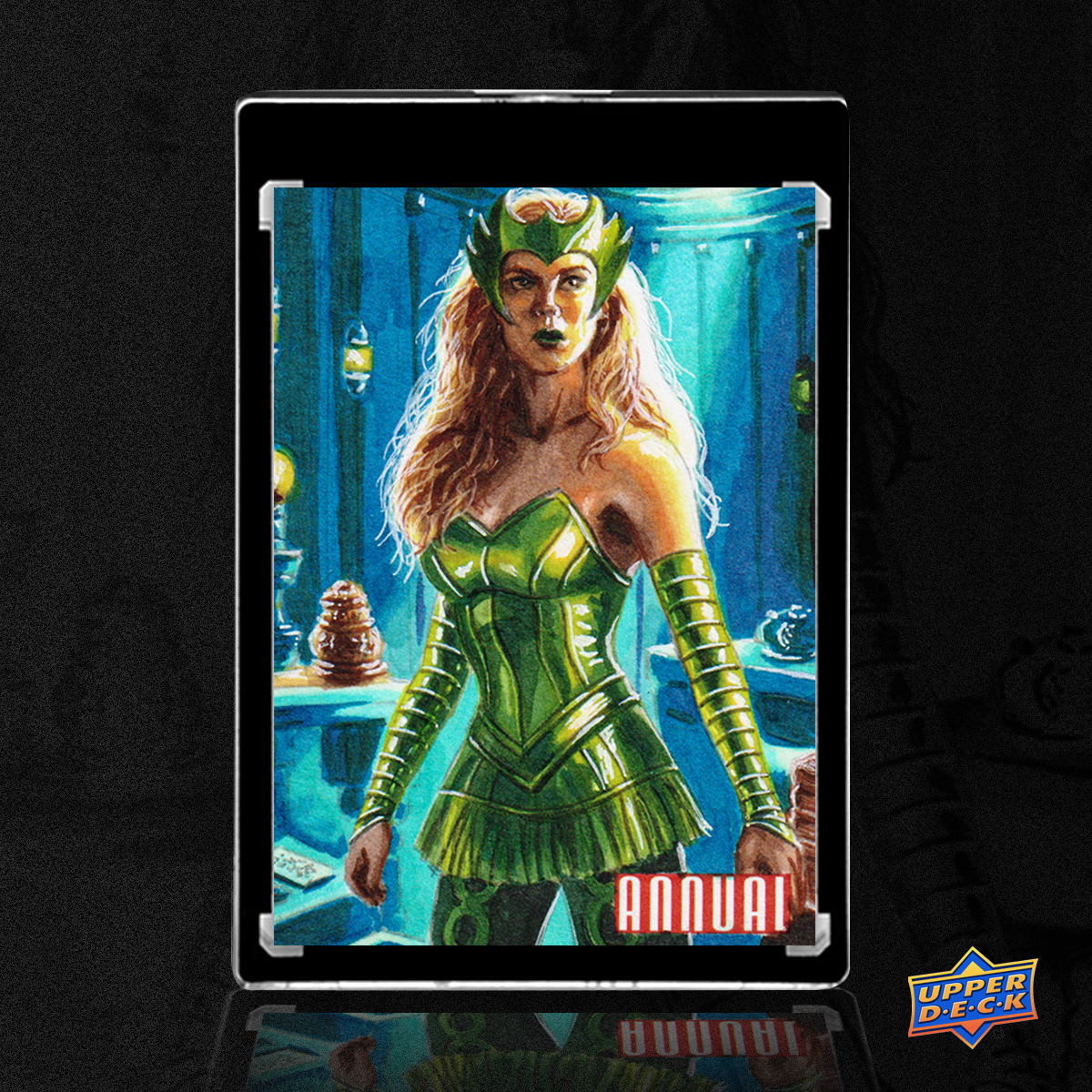 Marvel Annual 2023-24 Sketch Card Enchantress by Duke