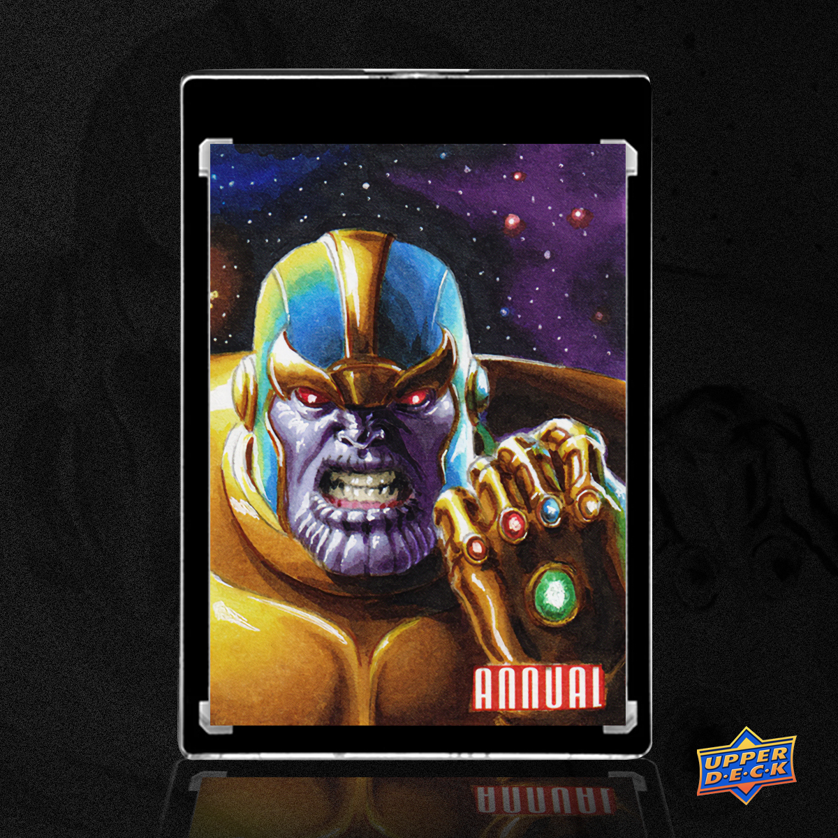 Marvel Annual 2023-24 Sketch Card Thanos by Duke