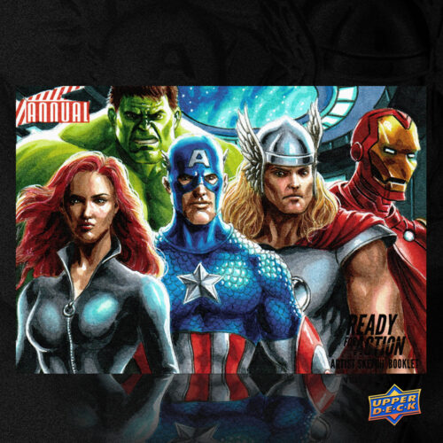 Marvel Annual 2023-24 Avengers Sketch Card by Duke