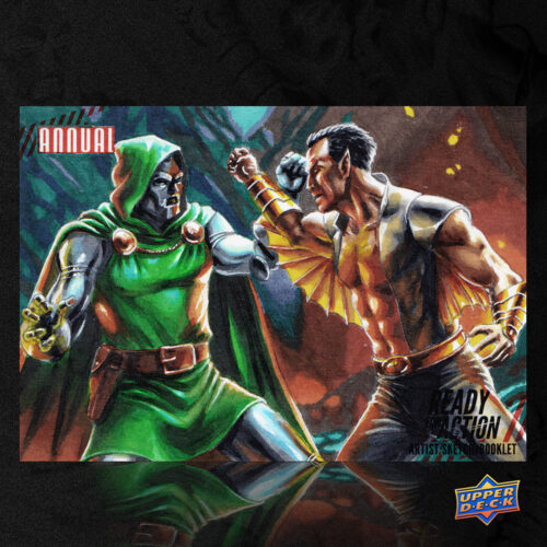 Marvel Annual 2023-24 Doctor Doom vs. Namor Sketch Card by Duke