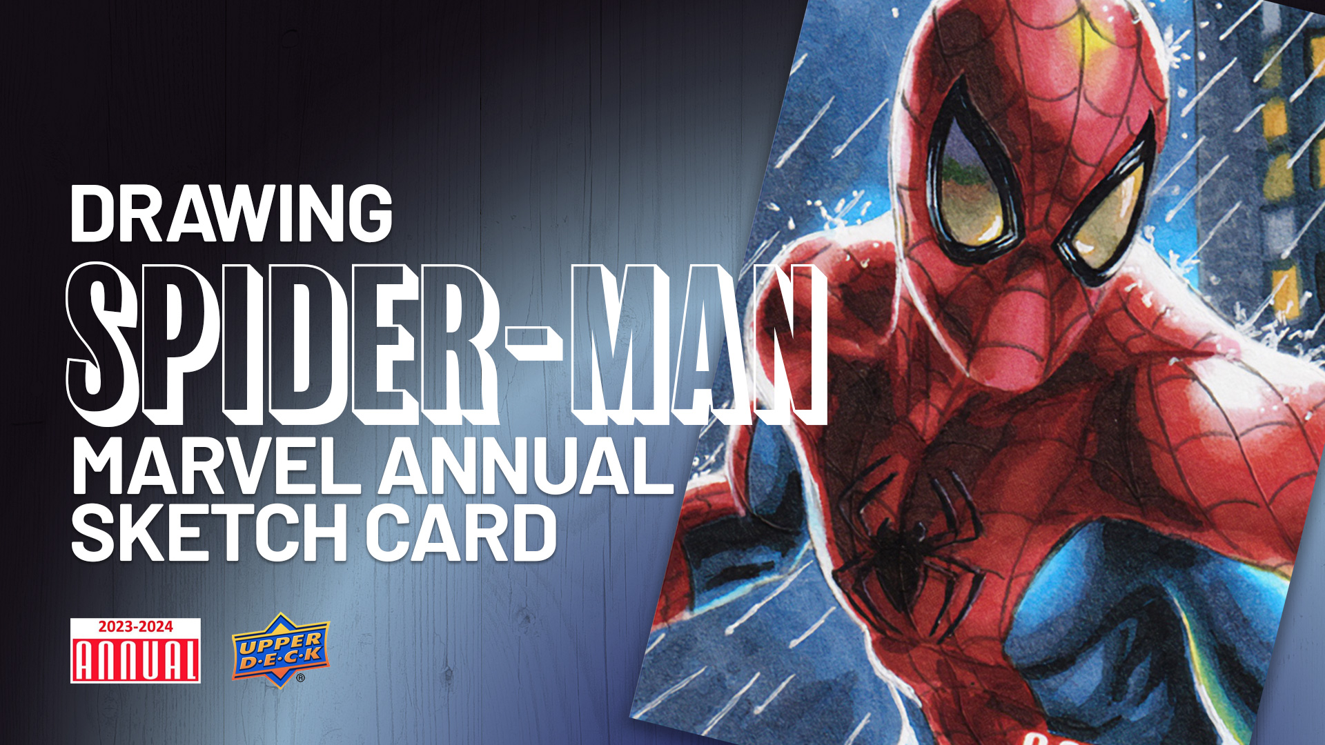 Marvel Annual 2023-24 Sketch Card Spider-Man by Duke