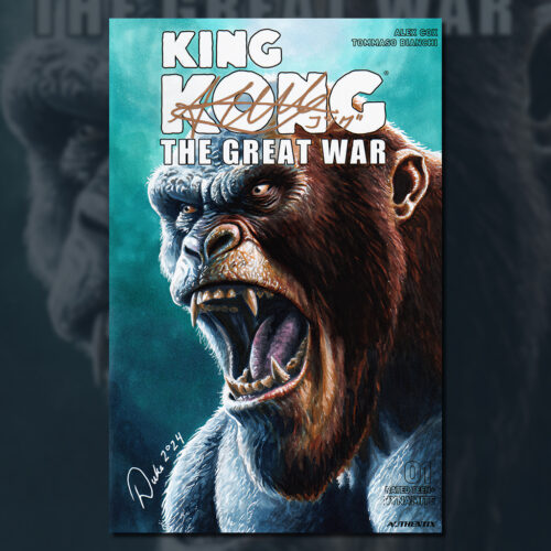 King Kong Sketch Cover drawn by Duke