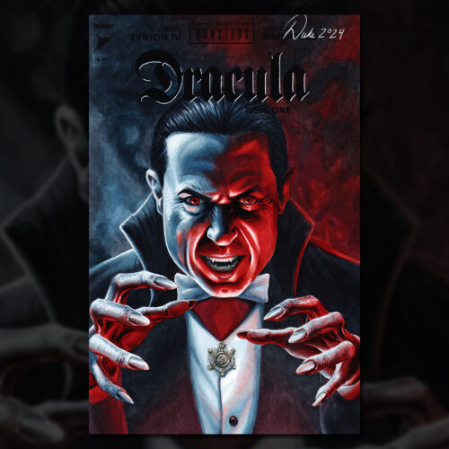 Dracula Sketch Cover by Duke