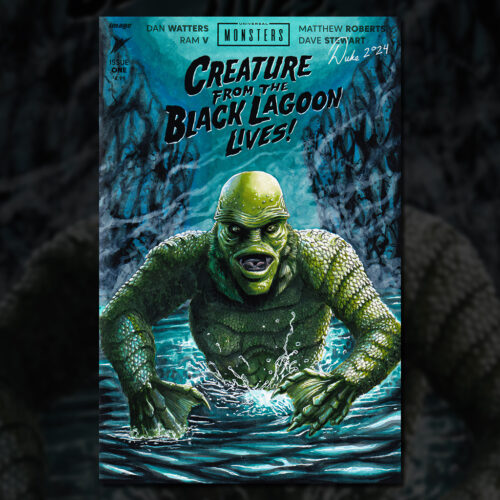 Creature from the Black Lagoon Sketch Cover by Duke