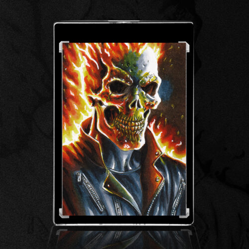 Ghost Rider Sketch Card by Duke