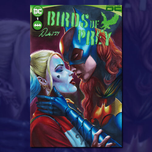 Birds of Prey Sketch Cover by Duke