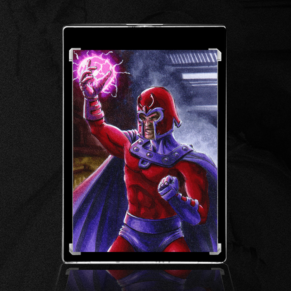 Magneto Sketch Card by Duke