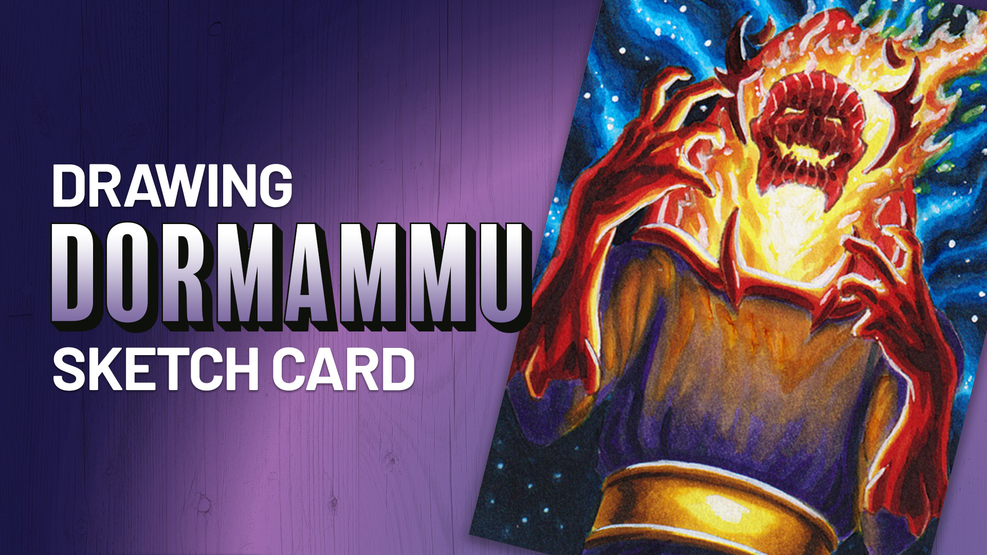 Dormammu Sketch Card by Duke