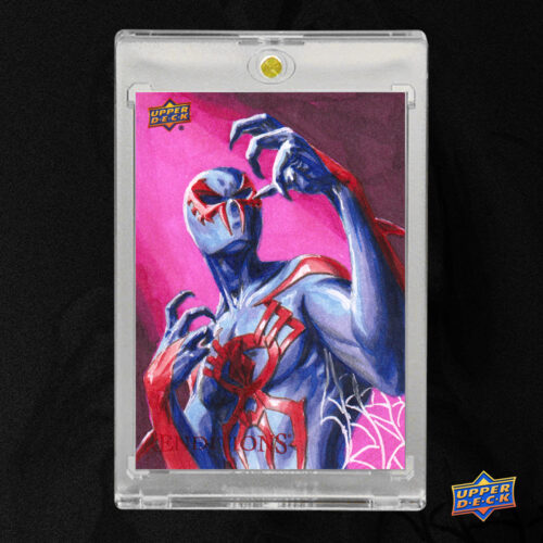 Spider-Man 2099 Sketch Card by Duke