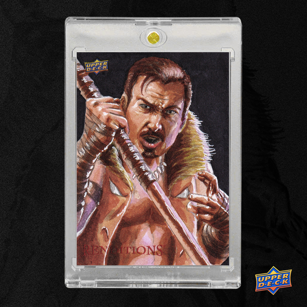 Kraven the Hunter Sketch Card by Duke