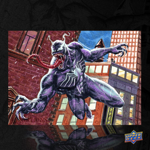 Venom Sketch Card by Duke