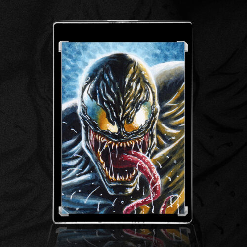 Venom Sketch Card by Duke