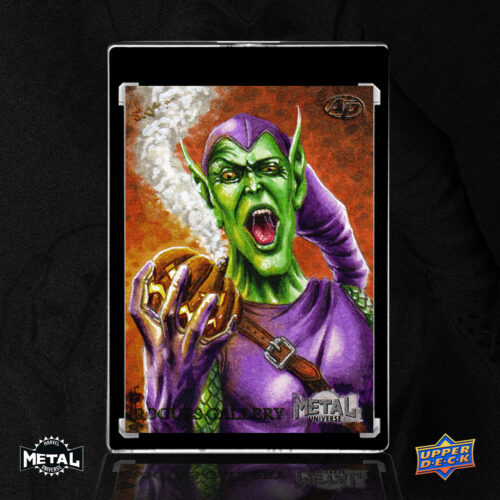 Green Goblin Upper Deck AP Marvel Sketch Card