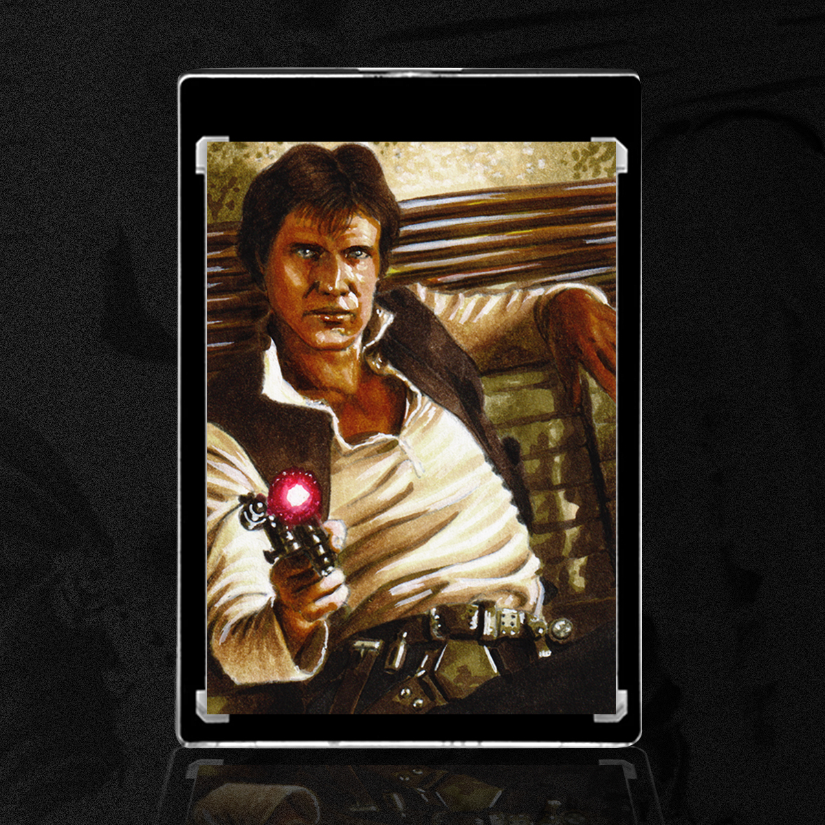 Han Solo Sketch Card by Duke