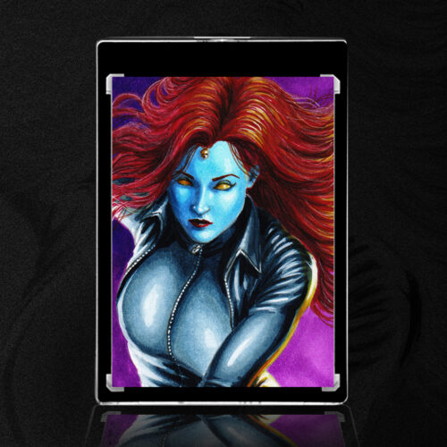 Mystique Sketch Card by Duke