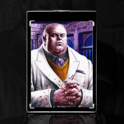 Kingpin Sketch Card by Duke