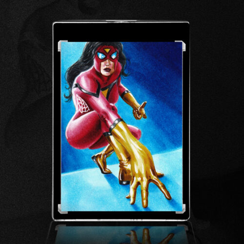 Spider-Woman Sketch Card by Duke