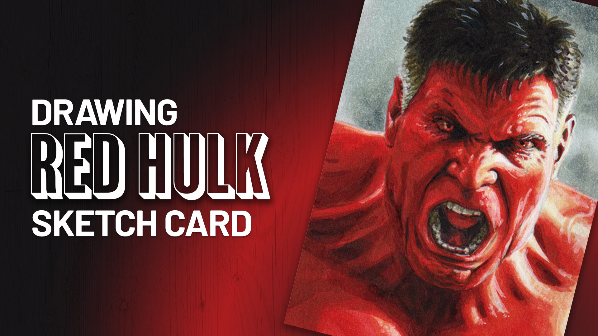 The Red Hulk by Duke