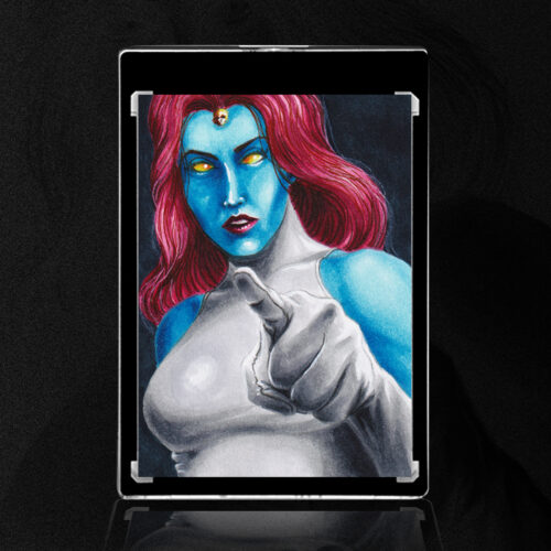 Mystique Sketch Card by Duke